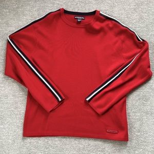 Aeropostale Red Crewneck Sweater